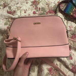Elim & Paul Pink Crossbody Purse Bag Adjustable Strap